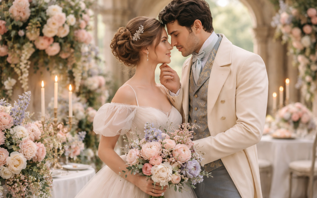 Bridgertonovi dobývají svatby: Jak vytvořit den, který působí jako z jiné éry?
